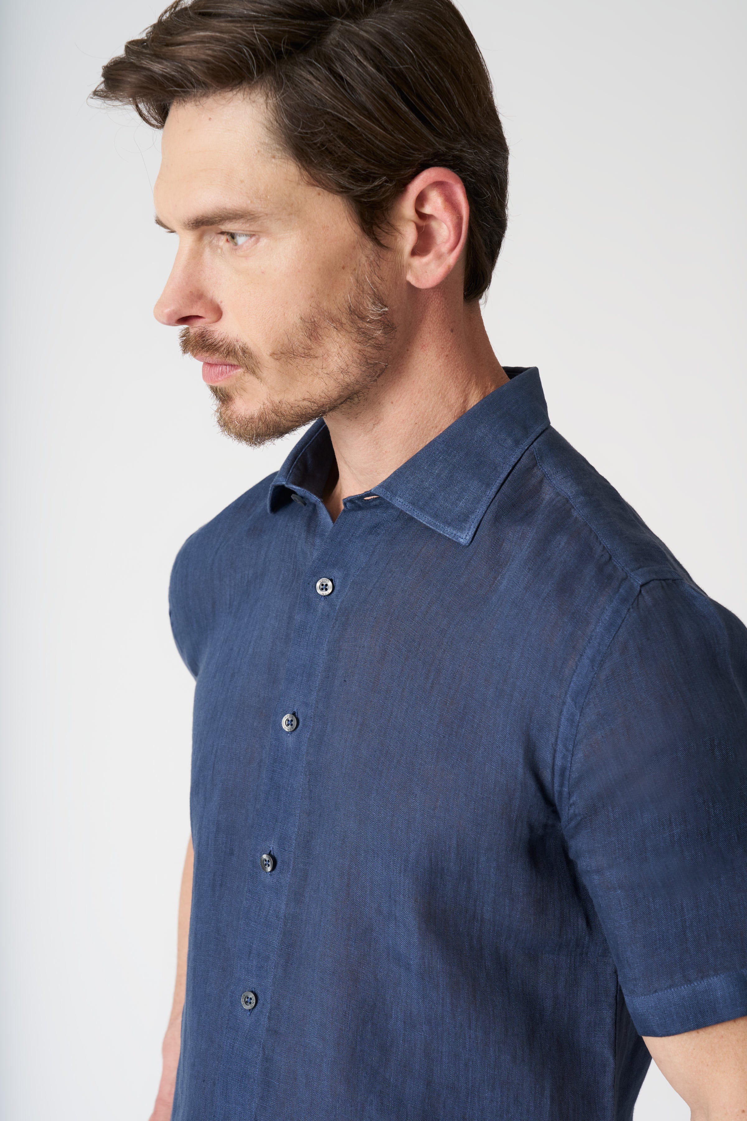 Short sleeve men shirts - Image 3