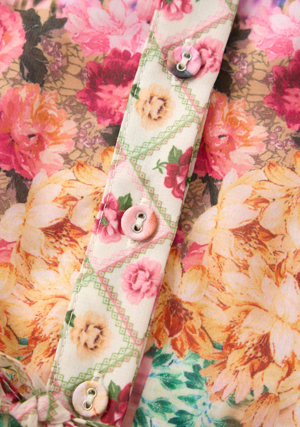 Lilah floral maxi dress - Image 4