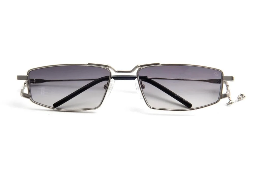 Silver black sunglasses - Image 3